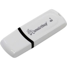 флешка SMARTBUY (SB8GBPN-W) 8GB PAEAN WHITE