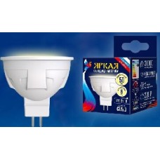 Лампа светодиодная UNIEL (UL-00002424) LED-JCDR 6W/WW/GU5.3 Форма JCDR 3000K
