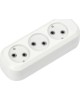 колодка SMARTBUY (SBE-10-3-00-N) колодка бакелитовая, 3 гнз. 10а/2,2квт, б/з