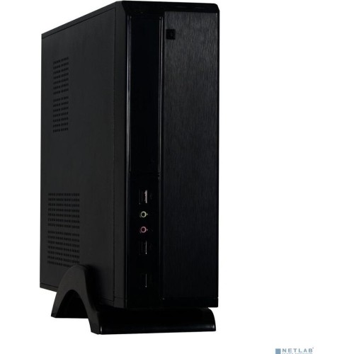 Exegate EX268690RUS Корпус MiniITX MI-207 Black, miniITX/mATX, M400, 80mm, 2*USB, Audio