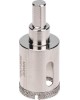 Коронка KRANZ (KR-92-0010) Коронка алмазная 30мм по керамограниту с центровочным сверлом