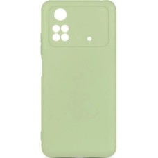 DF Чехол (клип-кейс) poCase-03, для Poco M4 Pro (4G), светло-зеленый [pocase-03 (light green)]