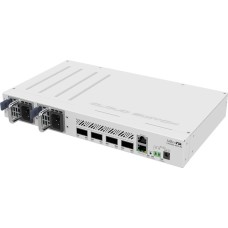 MIKROTIK Коммутатор CRS504-4XQ-IN 1x100Мбит/с 4xQSFP28 управляемый