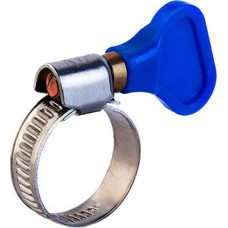 REXANT Хомут червячный 16-25/9-0,7мм, с ключом, нержавеющая сталь W2, (50 шт/уп)