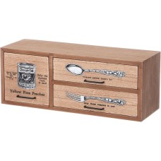 LEFARD ШКАТУЛКА ДЛЯ КУХОННЫХ АКСЕССУАРОВ 30*11*11,5 СМ 129-516