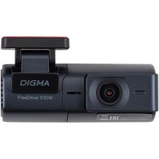 DIGMA Видеорегистратор FreeDrive 930W черный 4Mpix 1440x2560 2160p 170гр. Allwinner
