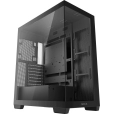 DEEPCOOL Корпус CG580 черный без БП ATX 10x120mm 3x140mm 2xUSB3.0 audio bott PSU