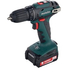 METABO Дрель-шуруповерт BS 14.4, 2Ач, с двумя аккумуляторами [602206540]