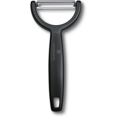 VICTORINOX Овощечистка Ypsoс лезвием двухсторон. черный упак.:европодвес (6.0963.3)