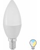Лампа светодиодная UNIEL (UL-00001570) LED-C37-6W/WW+NW/E14/FR PLB01WH