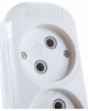 колодка SMARTBUY (SBE-10-3-00-N) колодка бакелитовая, 3 гнз. 10а/2,2квт, б/з