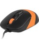 A4TECH Мышь проводная Fstyler FM10, оптическая, USB, 1600dpi, черный и оранжевый [fm10 orange]