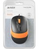 A4TECH Мышь проводная Fstyler FM10, оптическая, USB, 1600dpi, черный и оранжевый [fm10 orange]