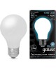 GAUSS Лампа светодиодная 10Вт цок.:E27 шар 220B 4100K св.свеч.бел.нейт. A60 (упак.:10шт) (102202210)