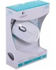 LOGITECH Мышь проводная M100, оптическая, USB, 1000dpi, белый и черный [910-006764]