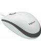 LOGITECH Мышь проводная M100, оптическая, USB, 1000dpi, белый и черный [910-006764]
