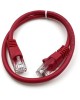 BURO Патч-корд UTP 4 пары cat.5E CCA molded 0.25м красный RJ-45 (m)-RJ-45 (m)