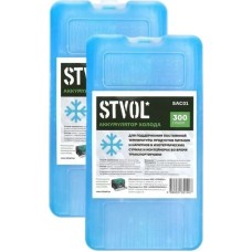 Аккумулятор холода STVOL SAC01_2 пластиковый, 300 гр/мин темп. поддержания 4,2ч 2шт
