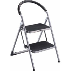 Стремянка UNISTOR PLATO сверхмощная (150кг) с двумя ступенями 212598