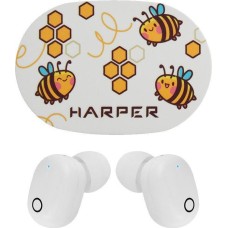 Беспроводные наушники HARPER HB-534 bee (white)