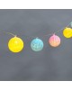 Гирлянда NEON-NIGHT (304-001) Гирлянда светодиодная Карамельки 1,5м, 10LED, прозрачный ПВХ, теплый белый, питание USB