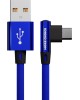 Кабель MORE CHOICE (4627151197005) K27m USB 2.1A microUSB голубой - 1,0m
