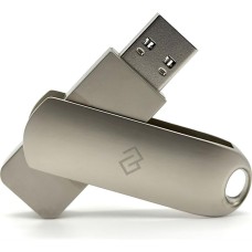 DIGMA Флешка USB DRIVE3 128ГБ, USB3.0, серебристый [dgfum128a30sr]