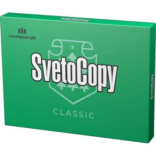 SVETOCOPY Бумага Classic C, A3, офисная, 500л, 80г/м2, белый