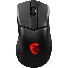 MSI Мышь беспроводная Clutch GM31 Lightweight wireless, игровая, радио, оптическая, USB, 12000dpi, черный [s12-4301010-cla]