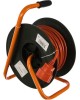 Удлинитель силовой GLANZEN EB-30-010, на катушке, с/з, 1 роз -30 м
