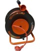 Удлинитель силовой GLANZEN EB-30-010, на катушке, с/з, 1 роз -30 м