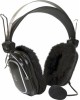 Гарнитура A4TECH HS-60 черный 2.5м мониторы