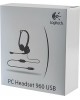 Гарнитура LOGITECH PC Headset Гарнитура 960 USB OEM (981-000100)
