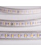 NEON-NIGHT Лента светодиодная 220В, SMD5730, 60 LED/м, Теплый белый, 6,5x13мм, 100м, без установочного набора, IP67