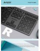 A4TECH Клавиатура Fstyler FX50, USB, серый [fx50 grey]