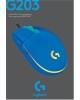 LOGITECH Мышь игровая проводная G203 - синий