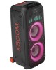 LG Музыкальный центр XBOOM XL9T, 1000Вт, с караоке, Bluetooth, USB, черный, красный