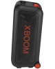 LG Музыкальный центр XBOOM XL9T, 1000Вт, с караоке, Bluetooth, USB, черный, красный