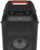 LG Музыкальный центр XBOOM XL9T, 1000Вт, с караоке, Bluetooth, USB, черный, красный
