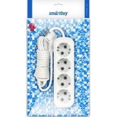 Удлинитель с заземлением SMARTBUY (SBE-16-4-03-Z) 4 гнз х 3,0 м (16А/3.5кВт, ПВС 3х1.0)