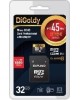 Карта памяти Карта памяти Digoldy 32GB microSDHC Class 10 UHS-1 Extreme с адаптером SD 45 MB/s