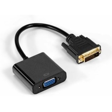 EXEGATE EX294677RUS Кабель DVI-D-VGA EX-CC-DVID-VGAF-0.2 (25M/15F, 0,2м, позолоченные контакты)