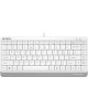 A4TECH Клавиатура Fstyler FK11, USB, белый [fk11 usb (white)]