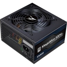 ZALMAN Блок питания 500W MegaMax V2 (ATX, 20+4 pin, 120mm fan, PCI-E 6+2Px2, 6xSATA) (ZM500-TXII)