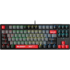 A4TECH Клавиатура Bloody S87 Energy механическая черный/красный USB for gamer LED (S87 USB ENERGY RED)