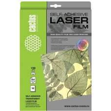 CACTUS Пленка CS-LFSA415010, A4, для лазерной печати, 10л, 150г/м2, прозрачный