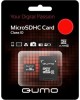 Карта памяти QUMO (18741) MicroSDHC 16GB - UHS-1 Сlass 10 - 3.0 - с адаптером