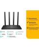 Wi-Fi роутер/точка доступа TP-LINK Archer C80, черный