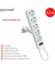 Сетевые фильтры СПУТНИК SP-545 4,5м-P White Белый