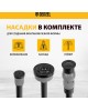 Фонтанный насос DENZEL Насос фонтанный FNP3124, 31 Вт, подъем 2,4 м, 1500 л/ч, колокольчик/2 каскада/гейзер 99031